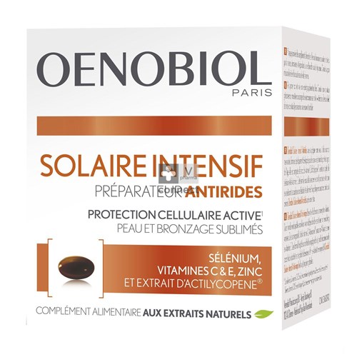 Oenobiol Solaire Intensif Anti Rides 30 Capsules