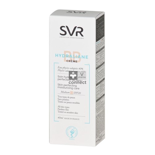SVR Hydraliane BB Crème SPF20 Teinte Medium 40 ml