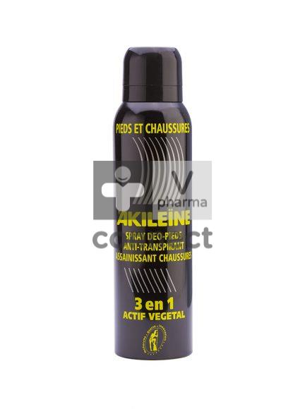 Akileine Deo Spray Anti Transpirant Pieds et Chaussures 150 ml