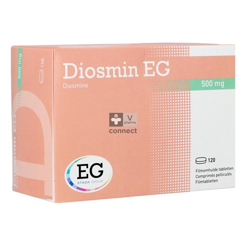 Diosmin Eg 500 ml x 120 Comprimés