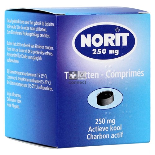 Norit 250 mg 75 Comprimés