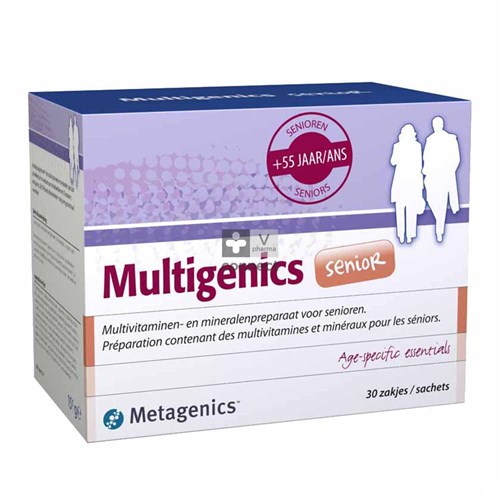 Metagenics Multigenics Senior 30 Sachets