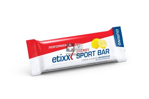 Etixx Energy Sport Barre Lemon 40 g