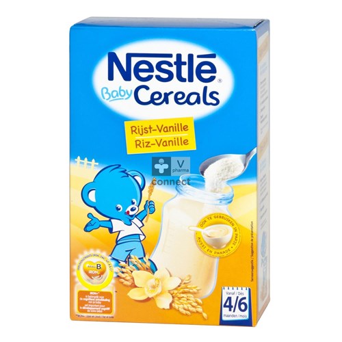 Nestle Baby Cereals Riz Goût Vanille 250 g