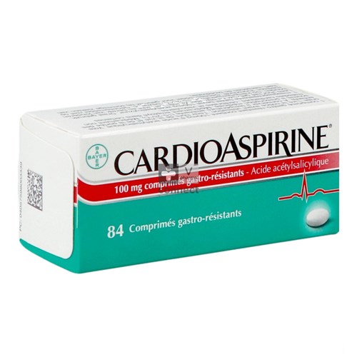 Cardioaspirine 100 mg 84 Comprimés