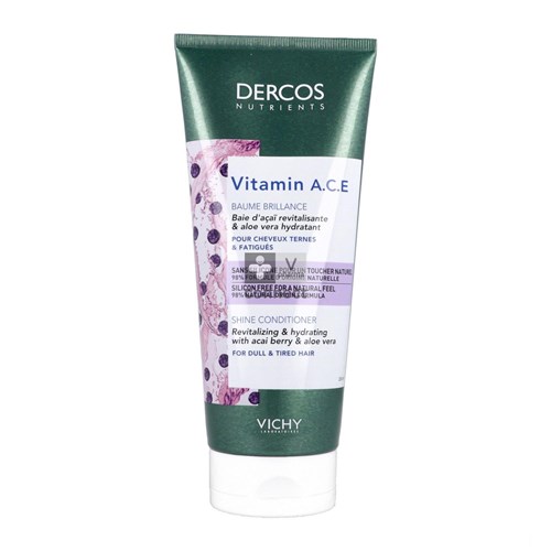 Vichy Dercos Nutrients Vitamines Après-Shampooing 250 ml