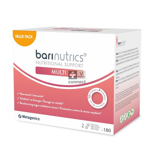 Barinutrics Multi V3 180 Capsules