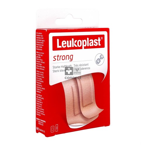 Leukoplast Strong Assortiment 2 Tailles 20 Pièces