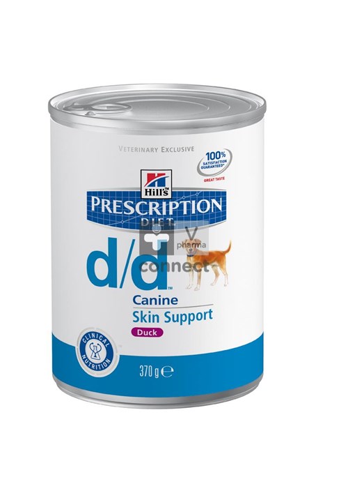Hills Prescription Diet D/D Canine 370 g 12 Boites Canard
