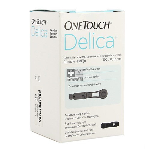 One Touch Delica Lancettes 100 Pièces