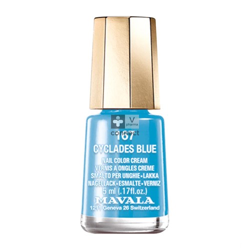 Mavala Vernis à Ongles Mini Color 167 Cyclades Blue