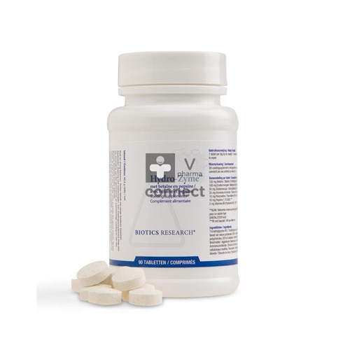 Biotics Hydrozyme 90 tabletten