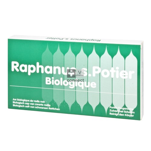 Raphanus S Potier 12 Ampoules 10 ml