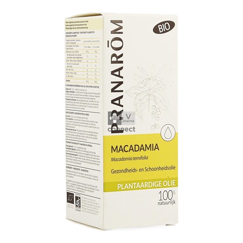 Macadamia Bio Plant.olie 50ml Pranarom