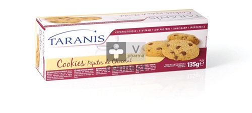 Taranis Cookies Choco Stuk 3x3 (135g) 6798 Revogan