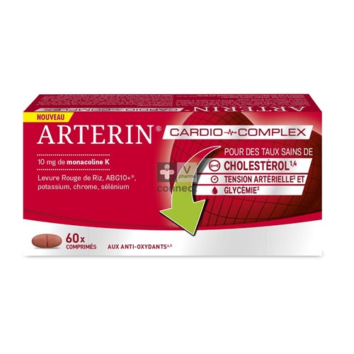 Arterin Cardio Complex 60 Comprimés