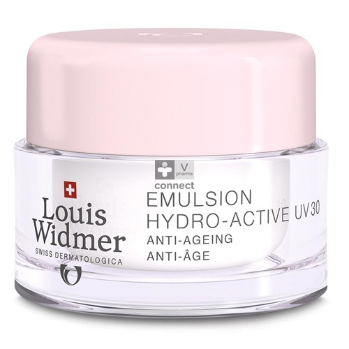 Widmer Emulsion Hydro Active UV30 Sans Parfum 50 ml