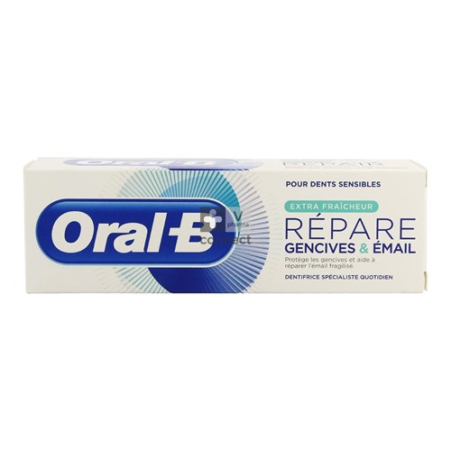Oral B Dentifrice Gum Extra Fresh 75 ml