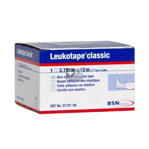 Leukotape Classic Wit 3,75cmx10m 1 0170100