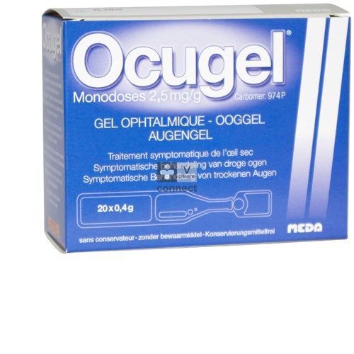 Ocugel Monodose Flacons  20 X 0.40 gr