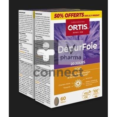 Ortis Lever-Zuivering 2 x 60 tabletten 2de -50%