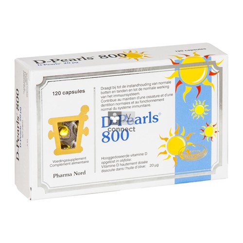 D - Pearls 800  120 Capsules Pharma Nord