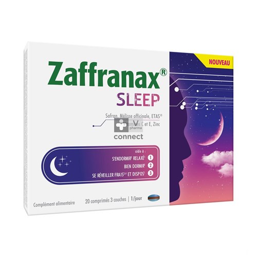 Zaffranax Sleep 20 Comprimés