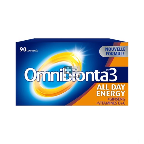 Omnibionta 3 All Day Energy 90 Comprimés