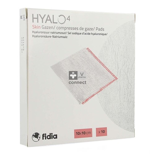Hyalo4 Skin Gaze 10X10 Cm 10 Pièces