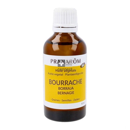 Pranarom Bourrache huile Vegetale Bio 50 ml