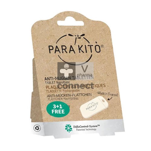 Para'kito Pack Refill Tabletten 3+1