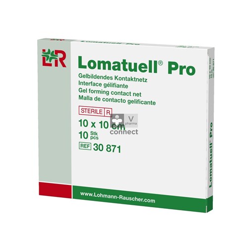 Lomatuell Pro Compresse Stérile 10 x 10 cm 10 Pièces