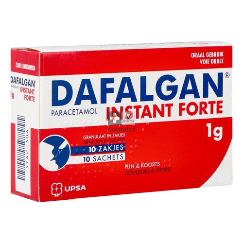 Dafalgan Instant Forte 1 G 10 Sachets