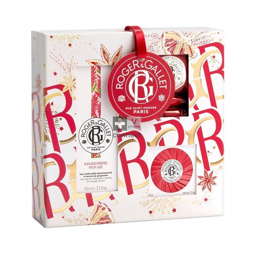 Roger Gallet Coffret Gingembre Rouge Edition 100 ml
