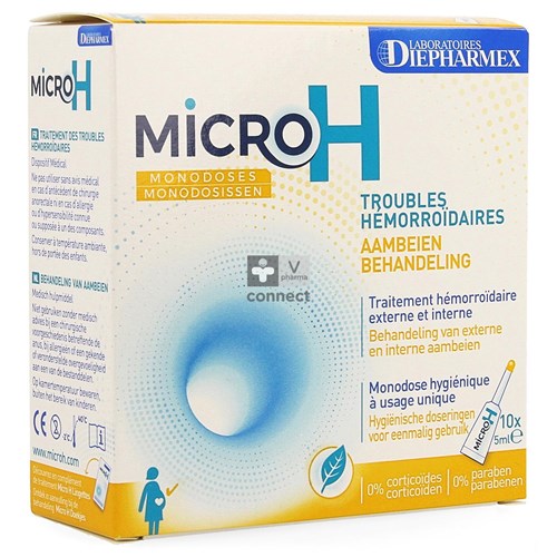 Micro H Gel Monodose 10 X 5 ml