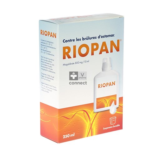 Riopan 800 mg Suspension Buvable Bouteille 250 ml