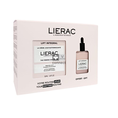 Lierac Coffret Lift Integral Crème Jour 50 ml + Serum 15 ml