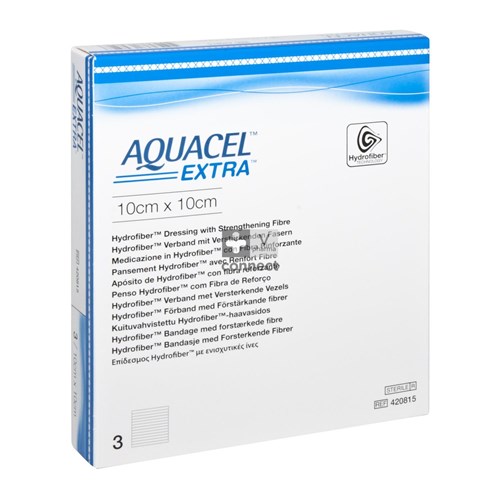Aquacel Extra Pansements 10x10 cm  3 Pièces
