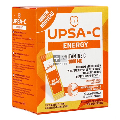 Upsa C Energy 1000 mg 20 Sachets