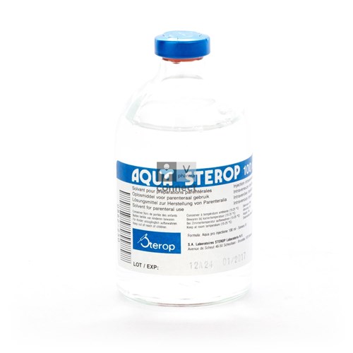 Aqua Sterop Inj 100 ml