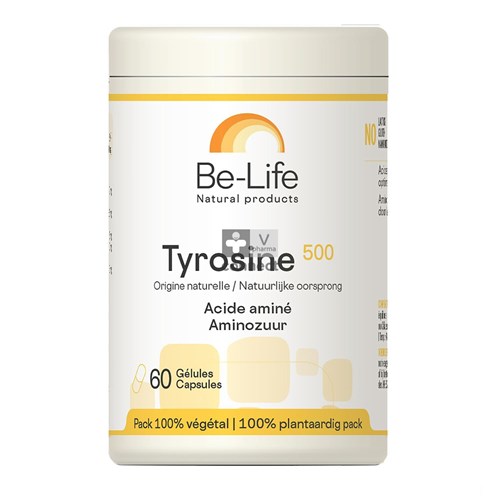 Be-Life Tyrosine 500   60 Gélules