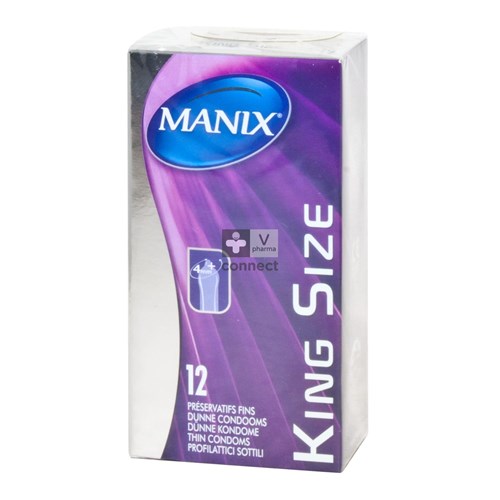 Manix King Size Preservatifs 12 Pieces