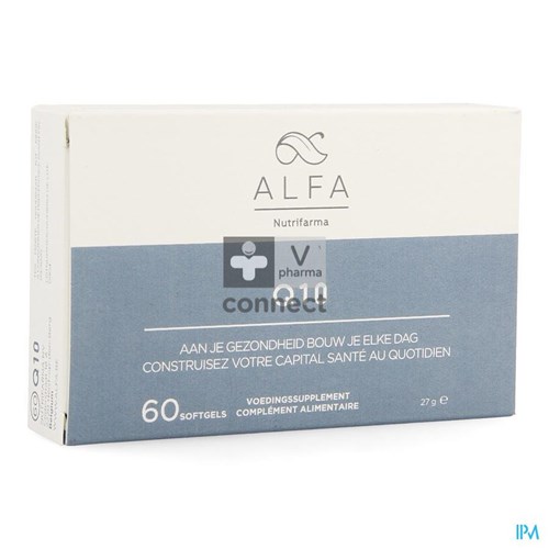 Alfa Q10 100 mg 60 Gelules
