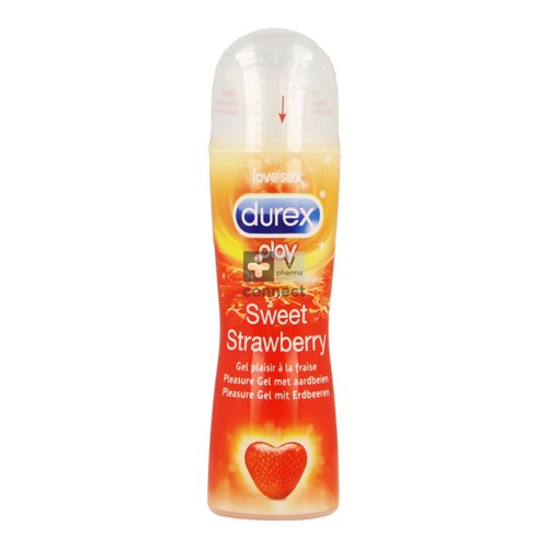 Durex Play Sweet Strawberry Glijmiddel Gel 50ml