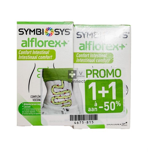 Symbiosys Alflorex+  30 Capsules + 2e Boite -50%