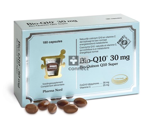Bio Q10 Super 30 mg 180 Gélules Pharma Nord
