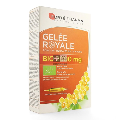 Forte Pharma Gelee Royale Bio 2000 mg 20 Ampoules