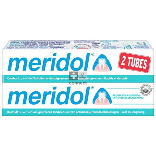 Meridol Dentifrice Gencive Duopack 2 x 75 ml