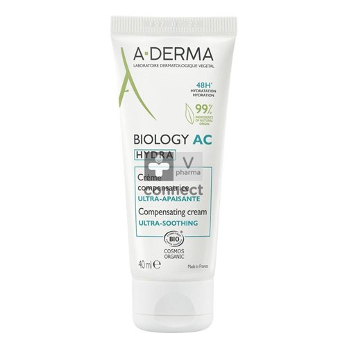 Aderma Biology Ac Hydra Crème Compensatrice 40 ml