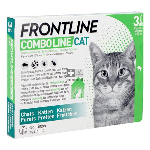Frontline Combo Line Cat Spot-On 3 Pipettes